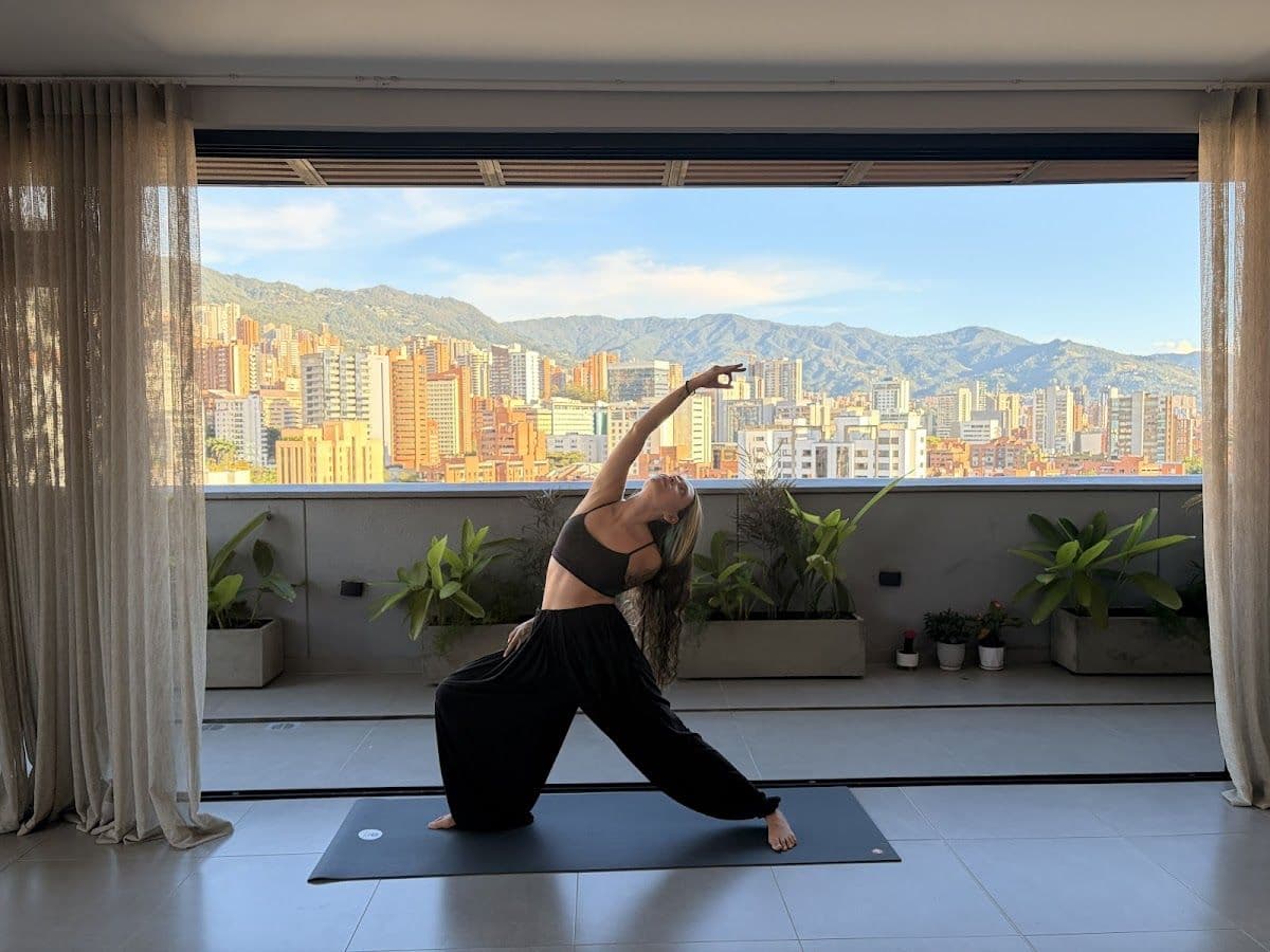 Prana Yoga Studio in El Poblado, Medellín