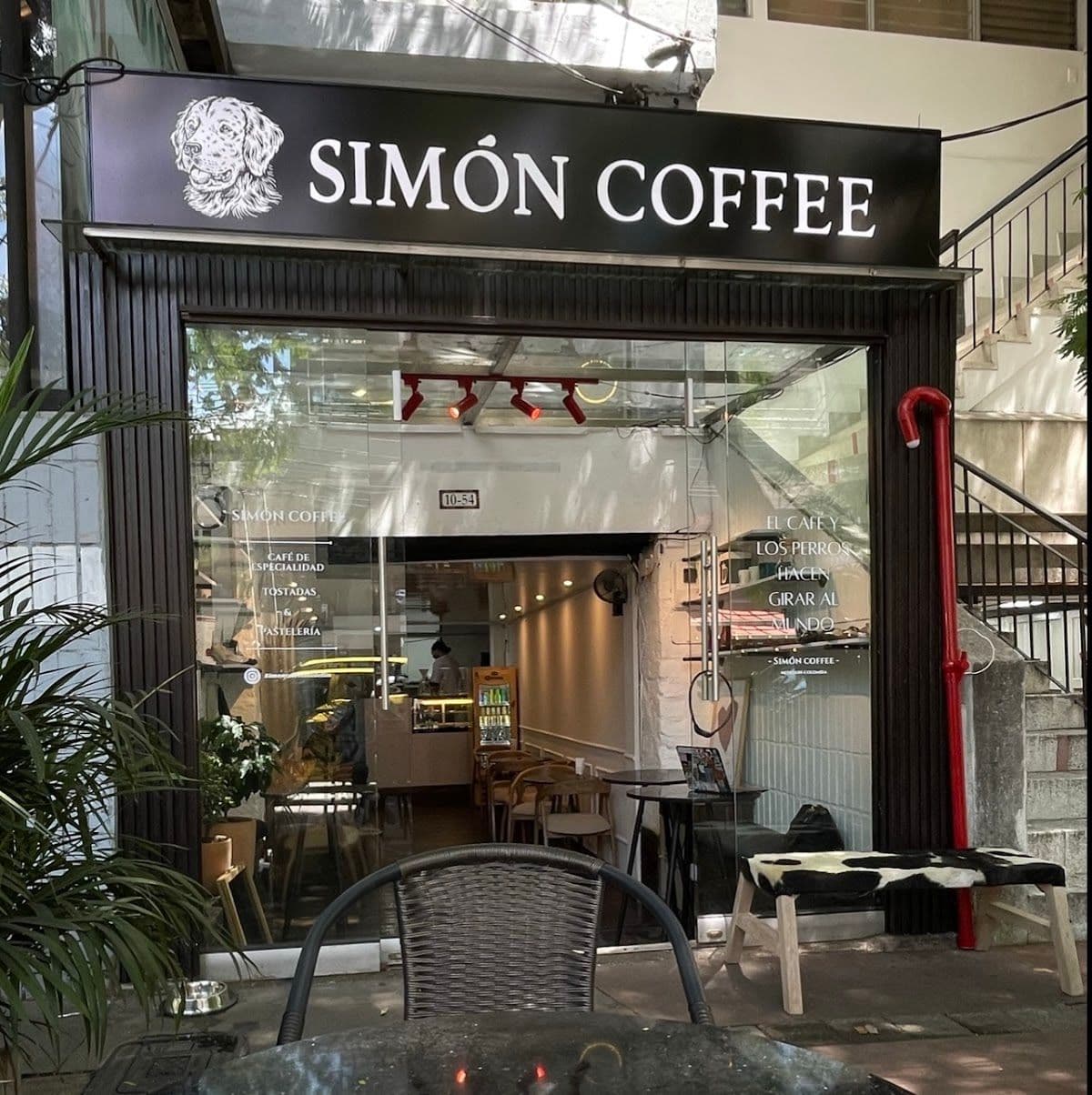 Simón Coffee in El Poblado, Medellín